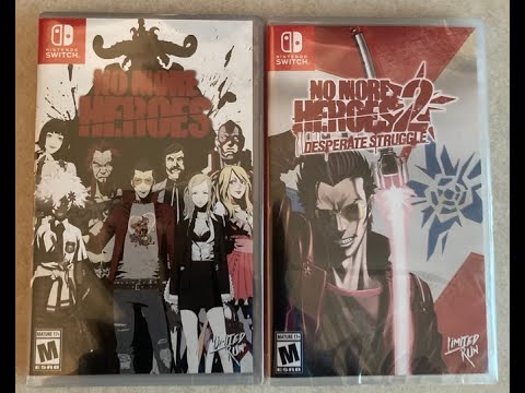 Unboxing Limited Run #99 &100: No More Heroes & No More Heroes 2