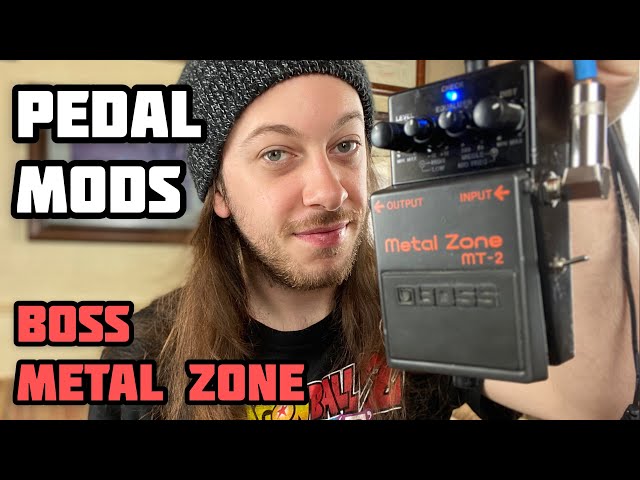 Boss MT-2 Metal Zone Mods: Tri-Gain, Sustainiac & Diezel Mod - YouTube