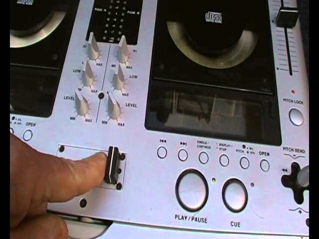 Vestax CDX-16 - YouTube