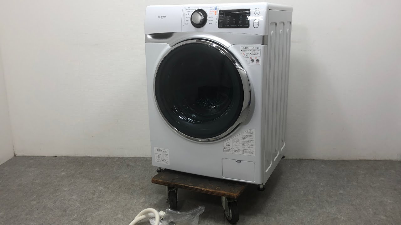 □ IRIS OHYAMA アイリスオーヤマ ドラム式洗濯機 HD71-W/S 洗濯機