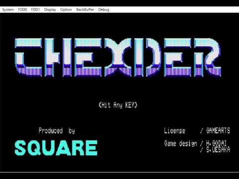 X1 TAPE版THEXDER - YouTube