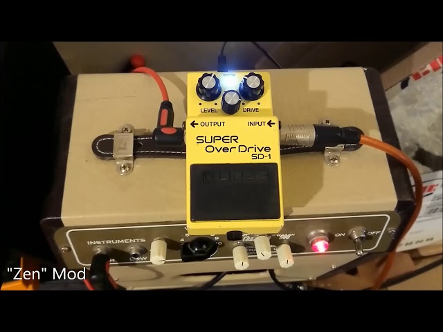 GMRspares Boss Super Overdrive SD 1 