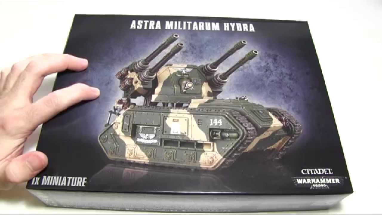 Games Workshop: Astra Militarum Hydra / Wyvern Unboxing - YouTube