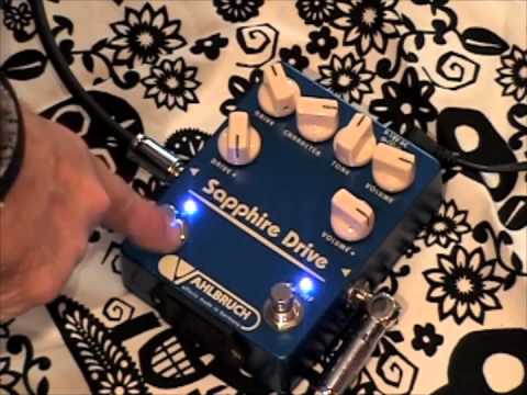 Vahlbruch FX Sapphire Drive boutique overdrive guitar effects