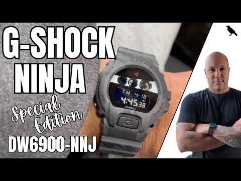 CASIO G-SHOCK Ninja Special Edition watch UNBOXED| DW6900-NNJ
