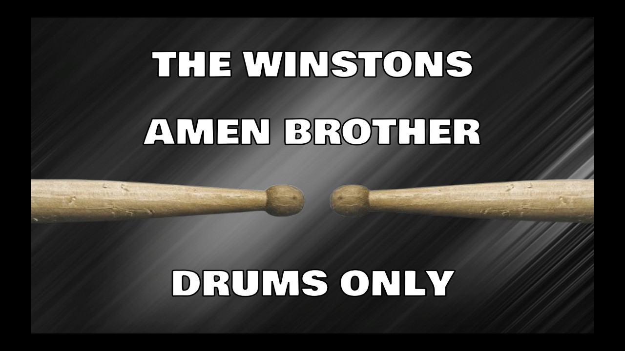 The Winstons - Amen Brother (drums only) (Full-Length Amen Break