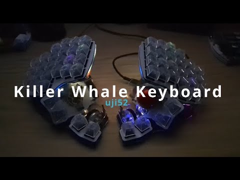 自作キーボード KillerWhale 作成垂れ流し - YouTube