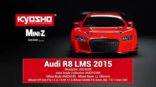ミニッツRWDシリーズ レディセット Audi R8 LMS 2015 