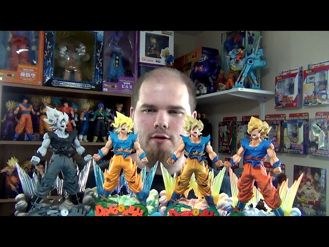Super Master Stars Diorama Super Saiyan Goku All 4 Original
