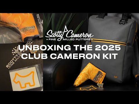 Unboxing the Scotty Cameron 2025 Club Cameron Kit - YouTube