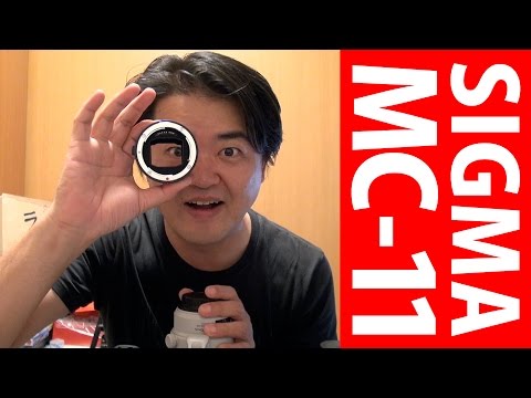 SIGMA MC-11 MOUNT CONVERTER - YouTube