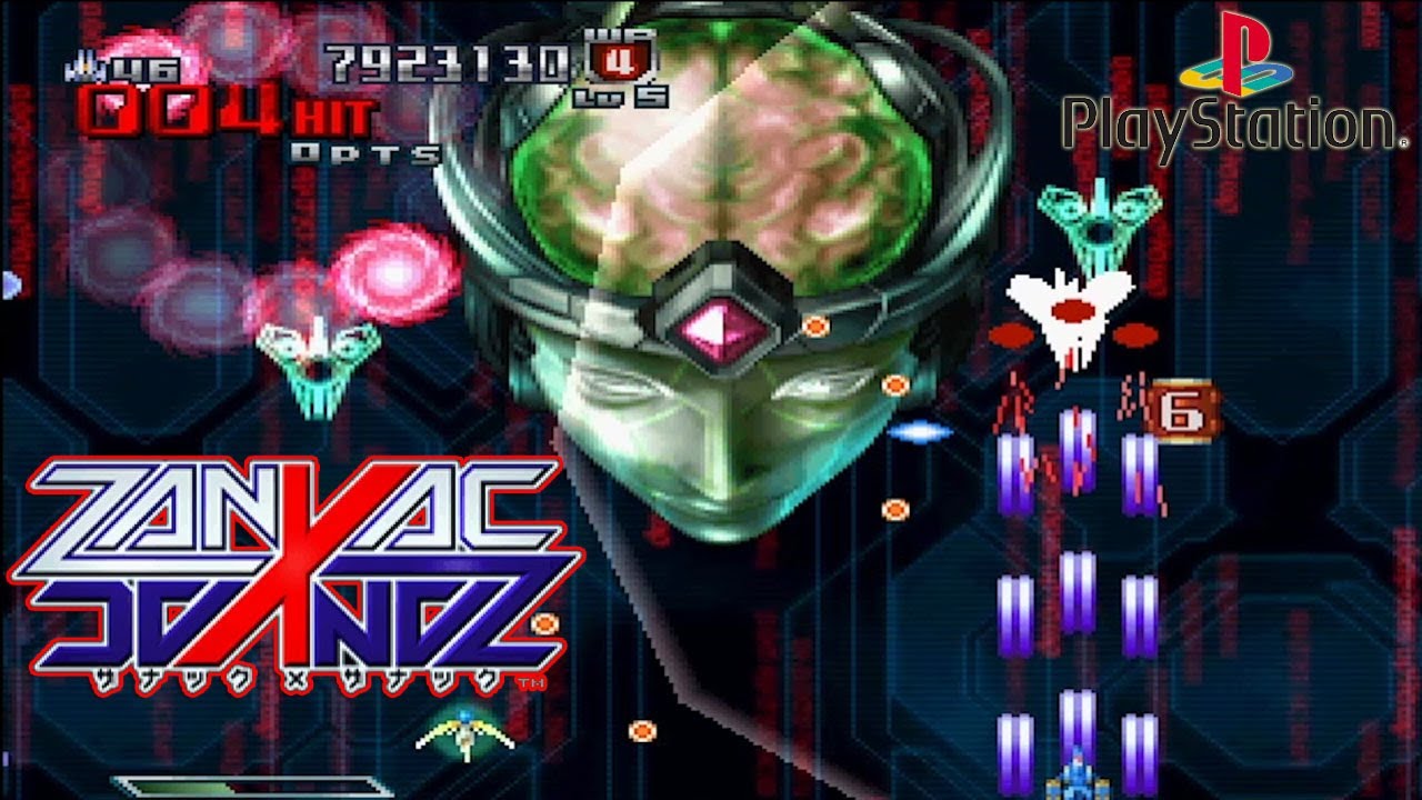 PS1 ザナック × ザナック / Zanac X Zanac - Full Game - YouTube