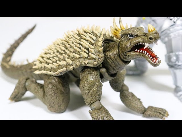 Godzilla's Servant, Anguirus [SFX Revoltech] Anguirus - YouTube