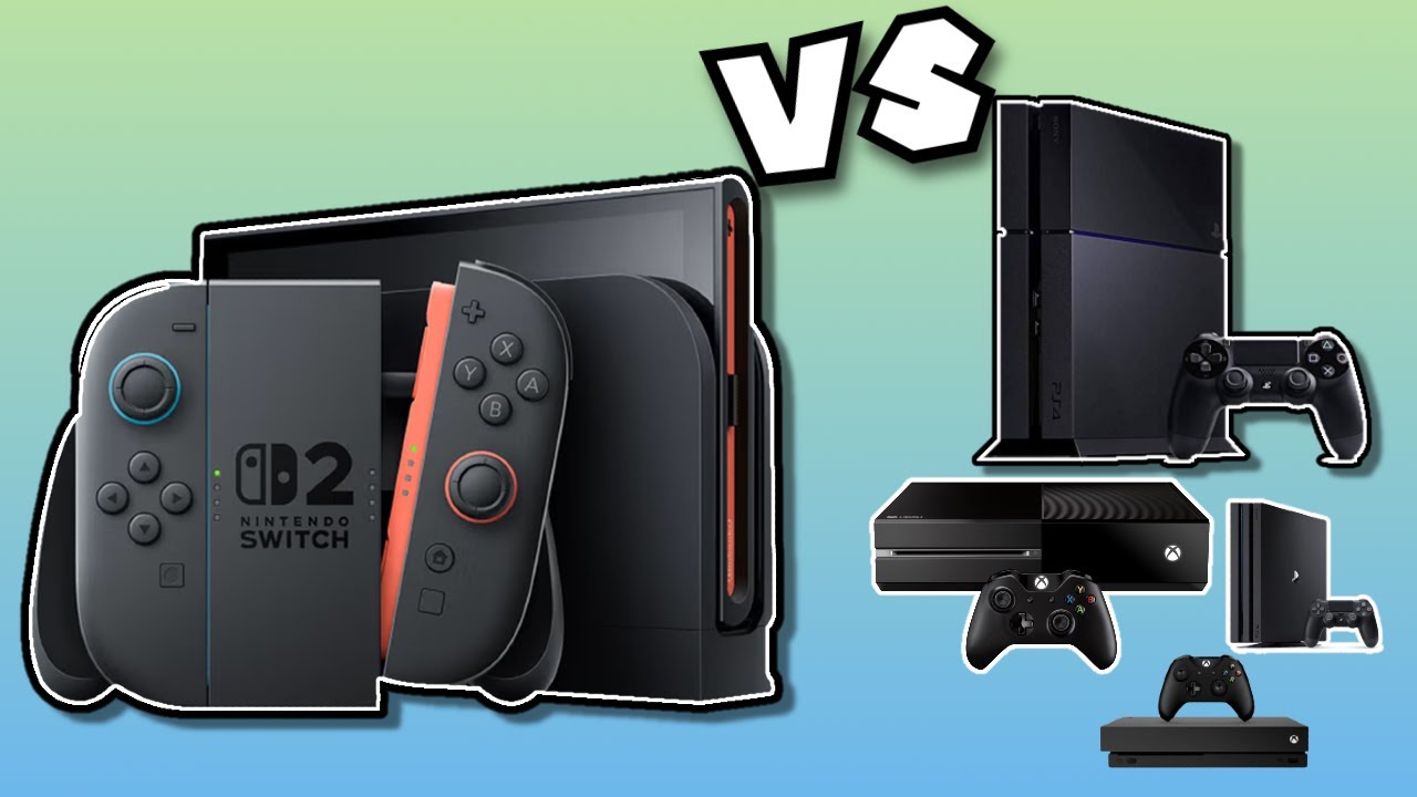 Nintendo Switch PS4 Pro With the Switch 2 apparently being as