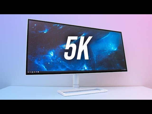 MSI PS341WU - The Ultimate Content Creation Monitor? - YouTube