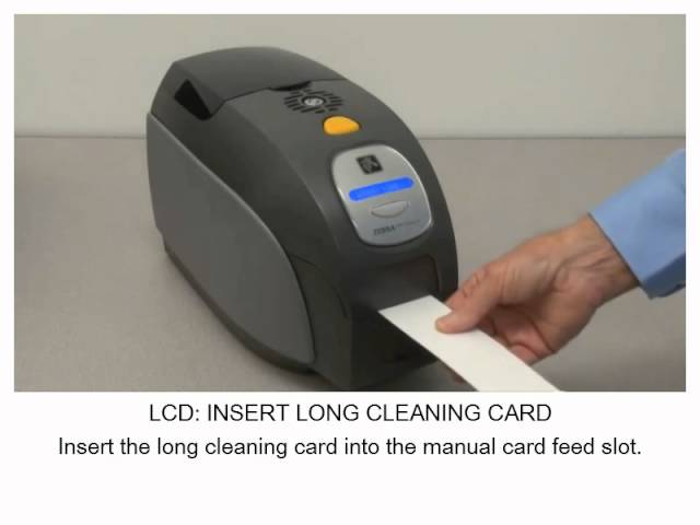 Zebra - ZXP Series 3: Cleaning the Printer - YouTube