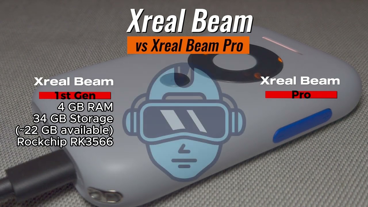 Xreal Beam vs Xreal Beam Pro (Part I): what's different? - YouTube