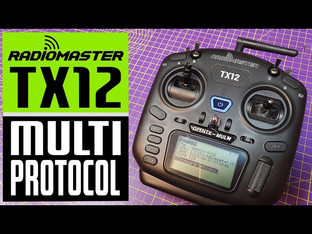 RadioMaster TX12 OpenTX 16 Ch Multi Protocol Radio - Entry Level