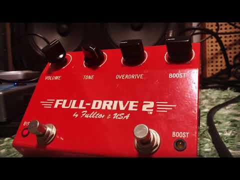 Fulltone FullDrive2 1997 Sound Check 【魔法の箱研究所】 - YouTube