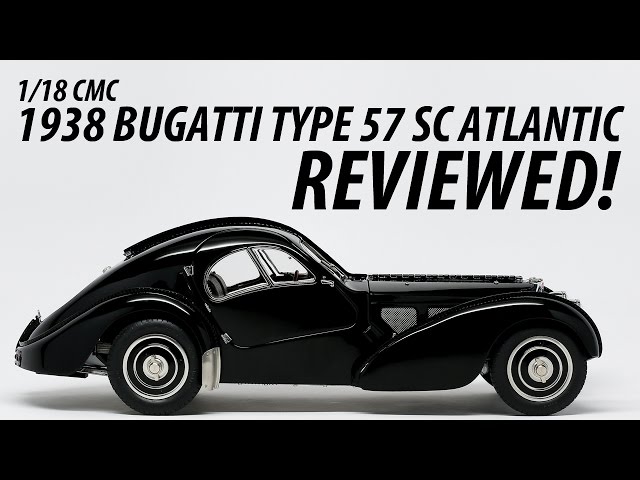 1/18 CMC 1938 Bugatti Type 57 SC Atlantic | REVIEWED! - YouTube