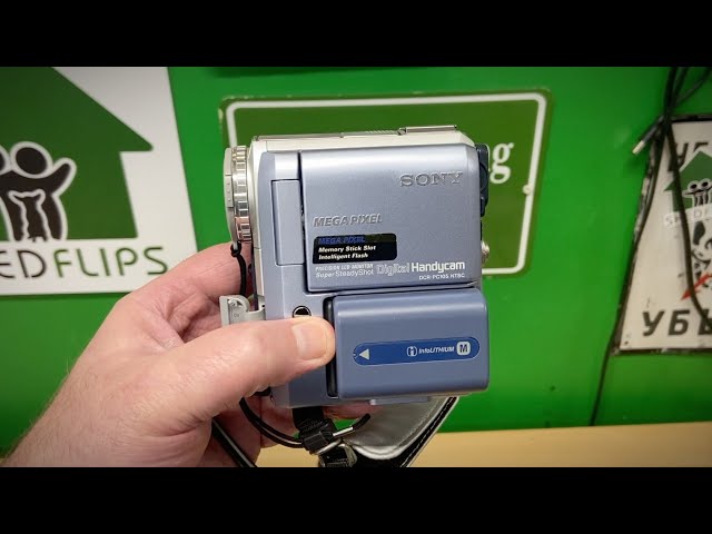 Sony DCR-PC105 MiniDV Handycam CamCorder Demo - YouTube