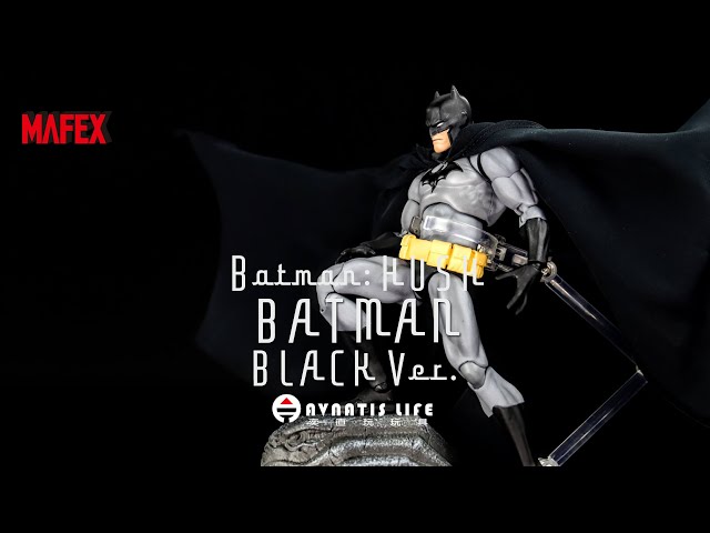 MAFEX 蝙蝠俠緘默黑色版| MAFEX No.126 BATMAN (HUSH Black Ver.) | 奕
