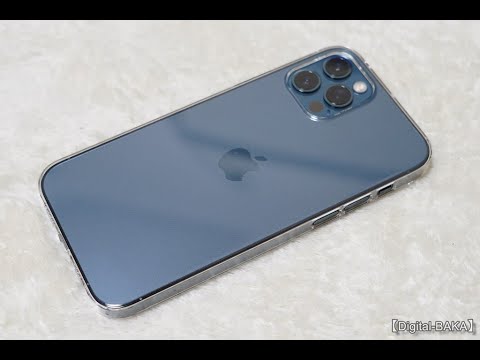 iPhone 12 Pro」のパシフィックブルーが素敵！ケースは「エアー