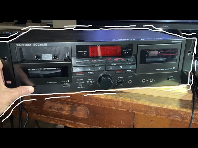 Tascam 202 MK III Dual-Cassette Deck Repair (Mk3) - YouTube