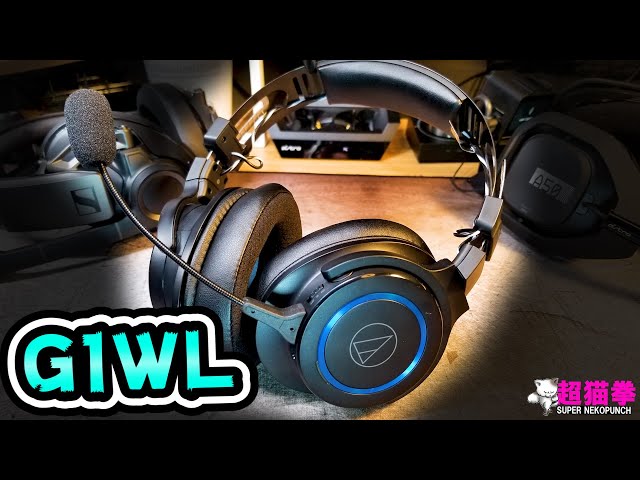 Review of the ATH G1WL, Audio-Technica's first wireless gaming