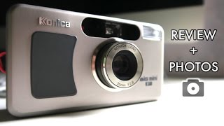 Konica Big Mini F Film Camera Review + Photos - YouTube