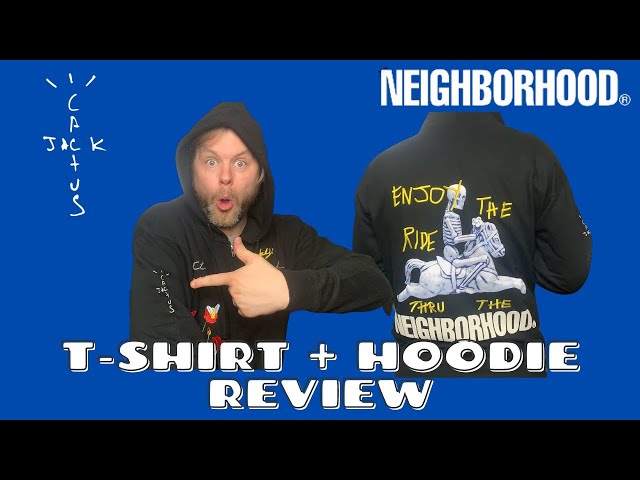 CACTUS JACK FOR NEIGHBORHOOD CAROUSEL T-SHIRT + HOODIE REVIEW