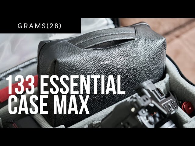 Grams 28 - 133 Essential Case Max - Best Small Travel Camera Bag +