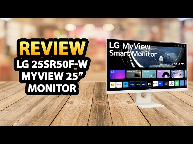 LG 25SR50F-W 25 Inch MyView Smart Monitor ✓ Review - YouTube