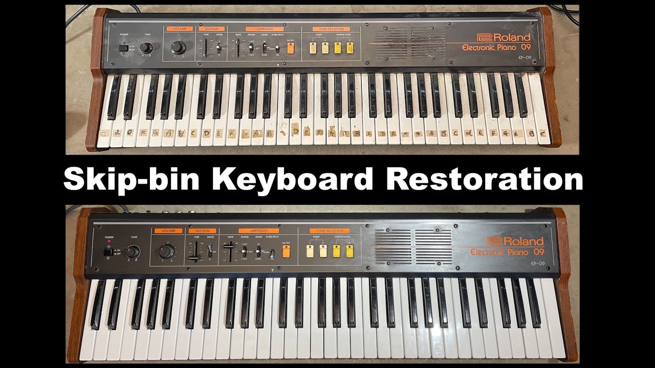 Roland ep-09 Electric Piano (vintage) - YouTube