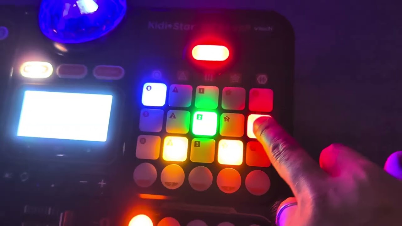 キッズDJ!VTech KidiStar DJミキサー - YouTube