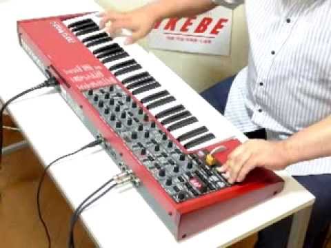 池部楽器店】CLAVIA Nord Lead4 / Electric Funk Demo / 鍵盤堂