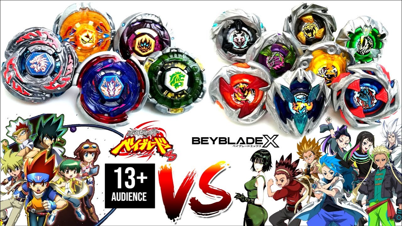 4 SEASONS BLADERS vs BEYBLADE X [UX] -TEAM BATTLE GEN 4D METAL