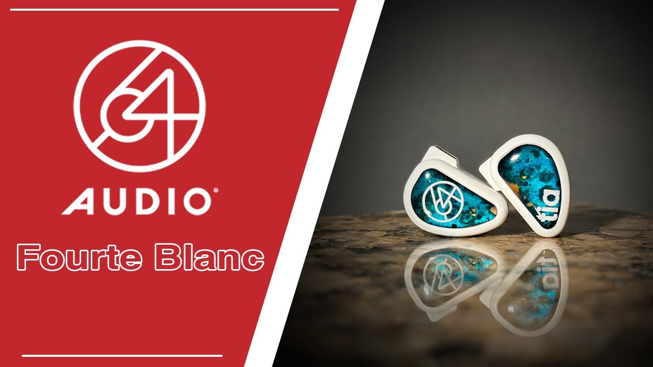 64 Audio Fourté Blanc Review | Limited Edition Hybrid IEMs - YouTube