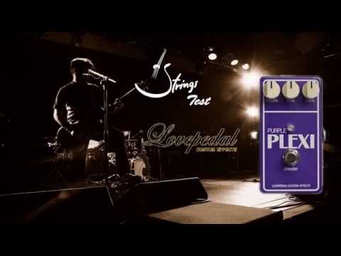 Strings Quick Test - Lovepedal Purple Plexi Demo - YouTube