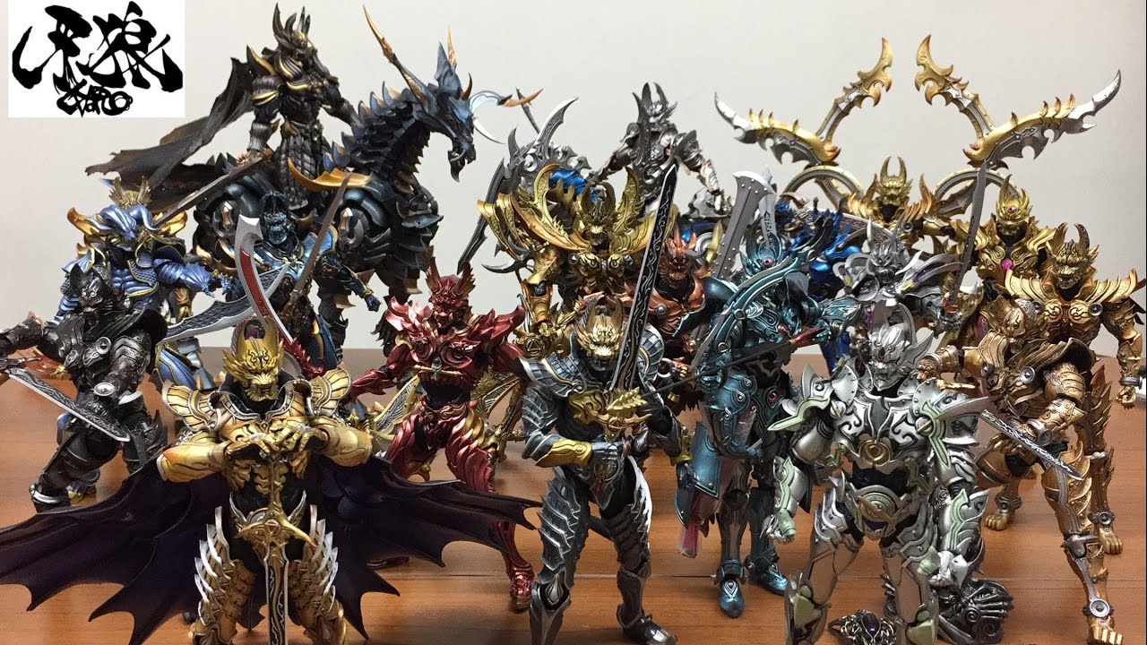 牙狼 全魔戒可動 レビュー garo all makaikadou ガロ ゼロ キバ ダン