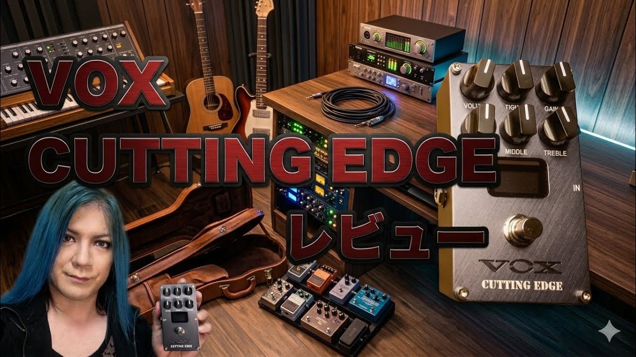 VOX CUTTING EDGEレビュー - YouTube