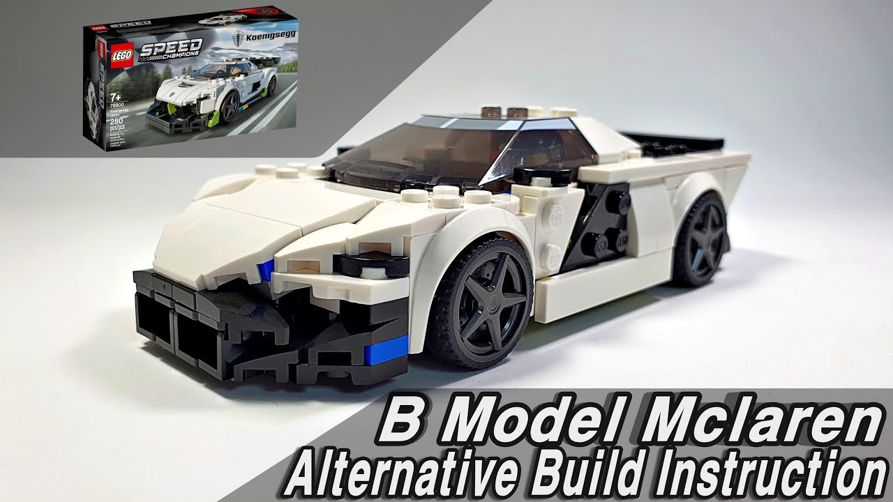 SpeedChampions AlternativeBuild B Model Mclaren l LEGO 76900 MOC