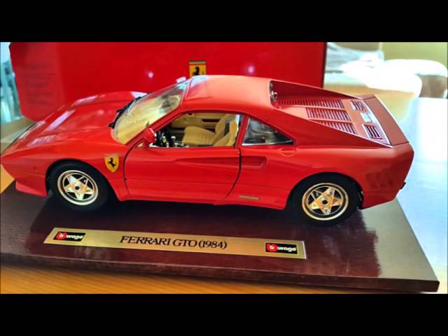 FERRARI 288 GTO Bburago 1:18 (33 years old model MINT IN BOX