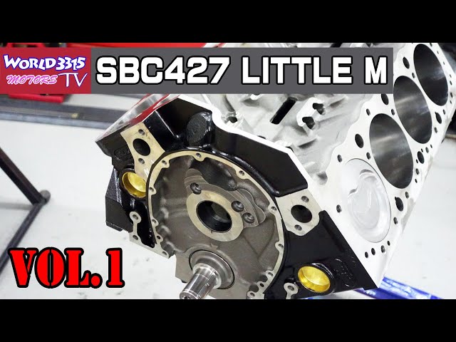 🔥【V8 7000cc】SBシボレー DART 427 S/C PROブロックでエンジン組もう