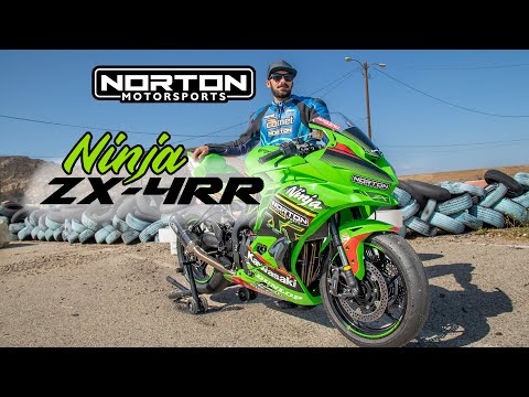 Norton Motorsports Kawasaki Ninja ZX4RR | Testing and Debut - YouTube