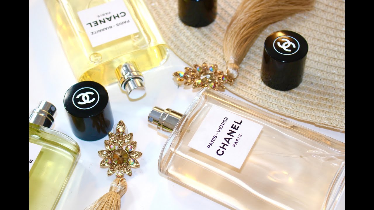 Introducing Three New Exclusive CHANEL Fragrances 'LES EAUX' - YouTube