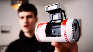 Ginfax Coca Cola Can Camera with case, strap and user manual