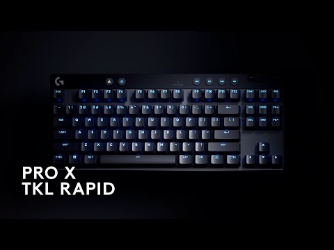 Introducing the PRO X TKL RAPID analog gaming keyboard - YouTube