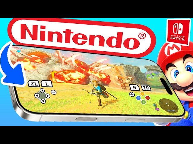 Nintendo Switch emulator on iPhone! (iOS 18-26) 🕹️ - YouTube