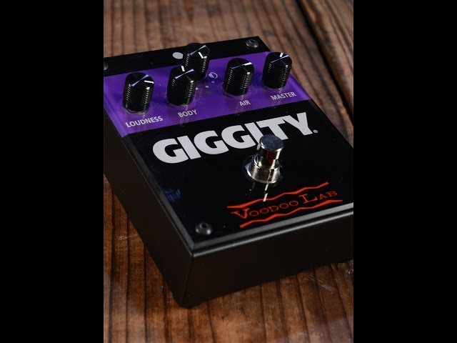 Voodoo Lab GIGGITY ギターエフェクター プリアンプ 中古】VooDoo LAB